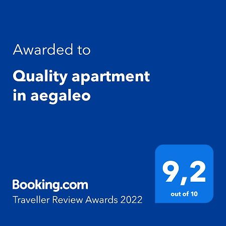 Quality Apartment In Aegaleo Athen Eksteriør billede